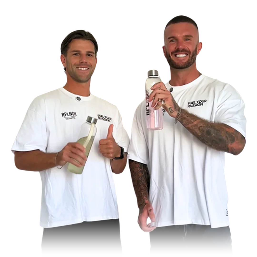 Replenish founders Hamish & Kasey